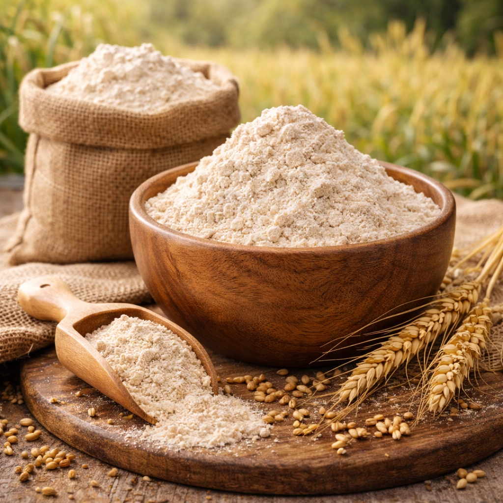 দেশি গমের আটা