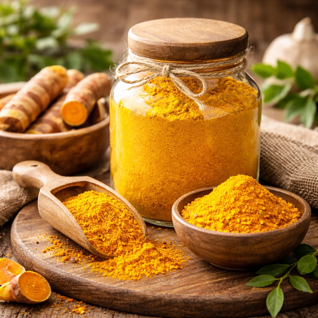 খাঁটি হলুদ গুঁড়া